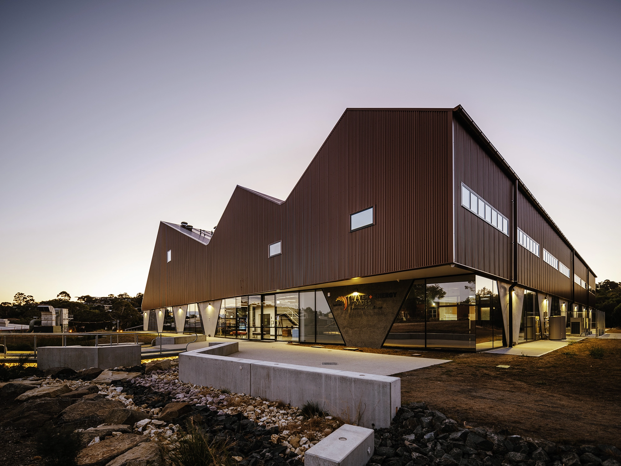 Tas TAFE WET Centre Foreground Architecture-98